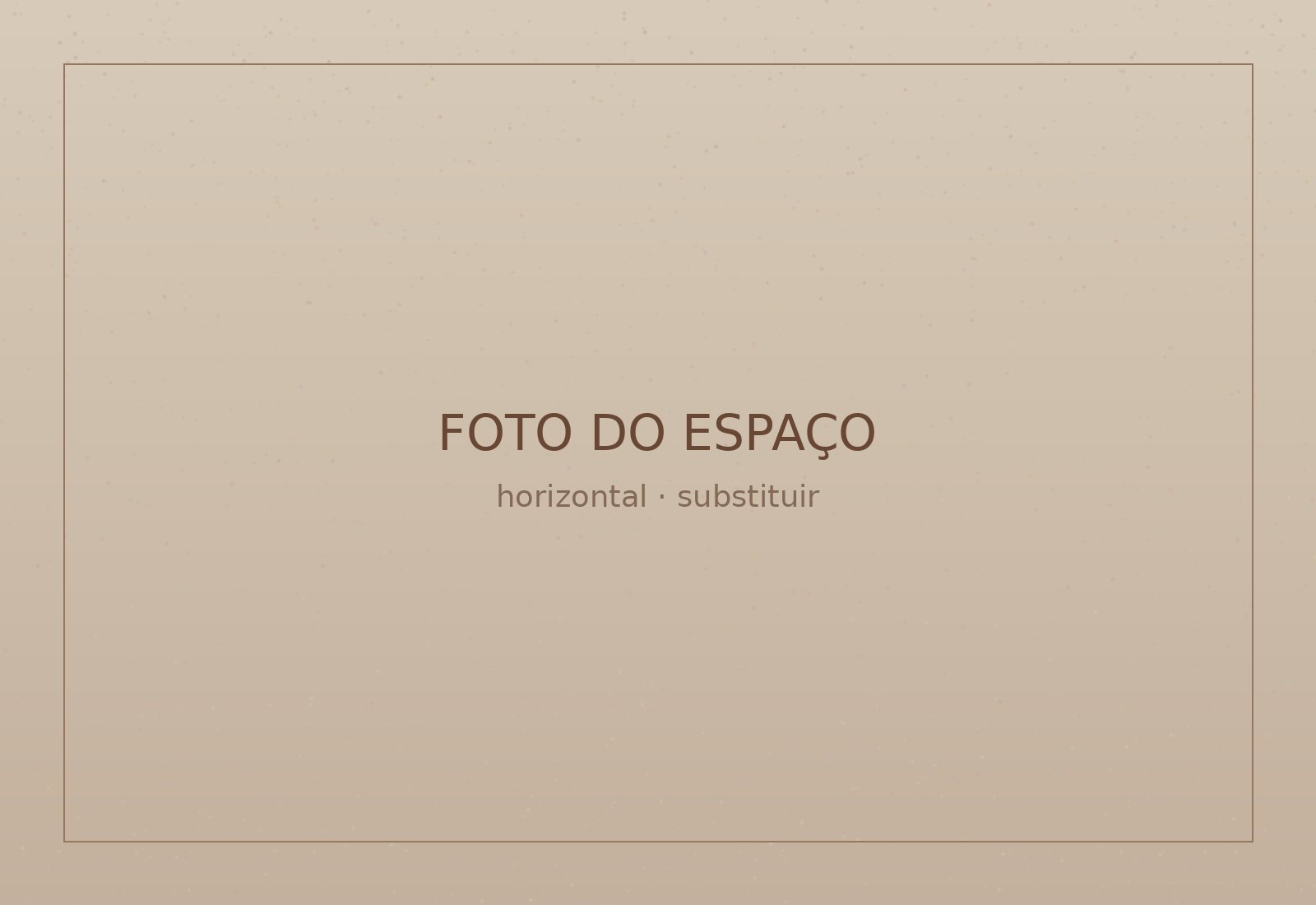 O espaço do retiro